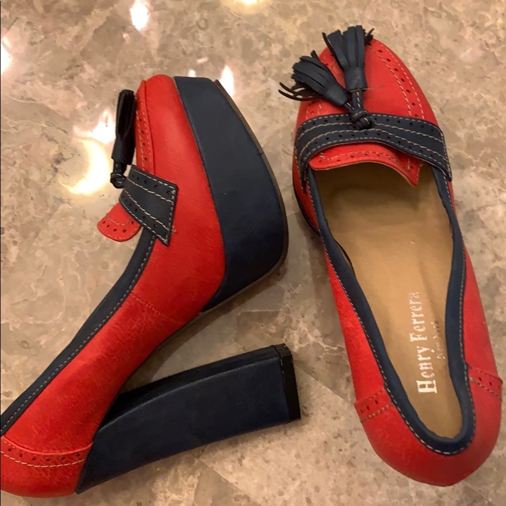 Red and blue Henry Ferreira New York.